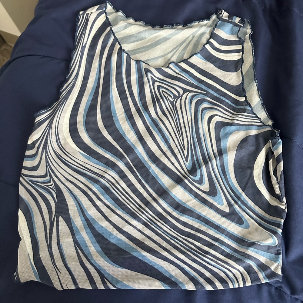 Blue top